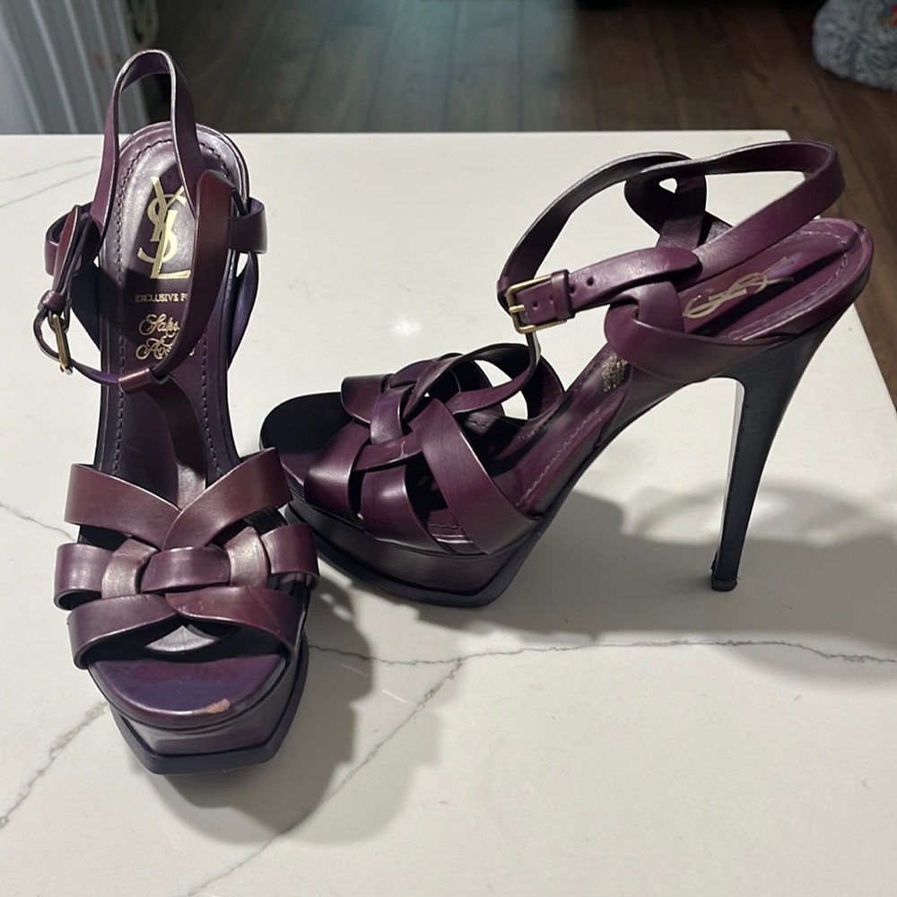 Worn once YSL tribute purchased from Saks